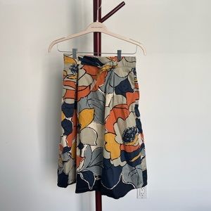 Anthropologie Floral Maxi Skirt